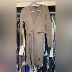 Banana Republic Taupe Wrap Cardigan